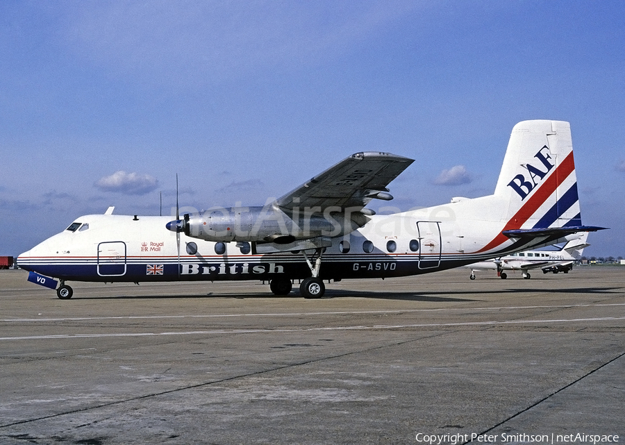 British Air Ferries - BAF Handley Page HPR-7 Dart Herald Srs 214 (G-ASVO) | Photo 214365