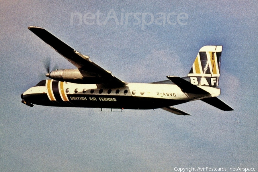 British Air Ferries - BAF Handley Page HPR-7 Dart Herald Srs 214 (G-ASVO) | Photo 200163