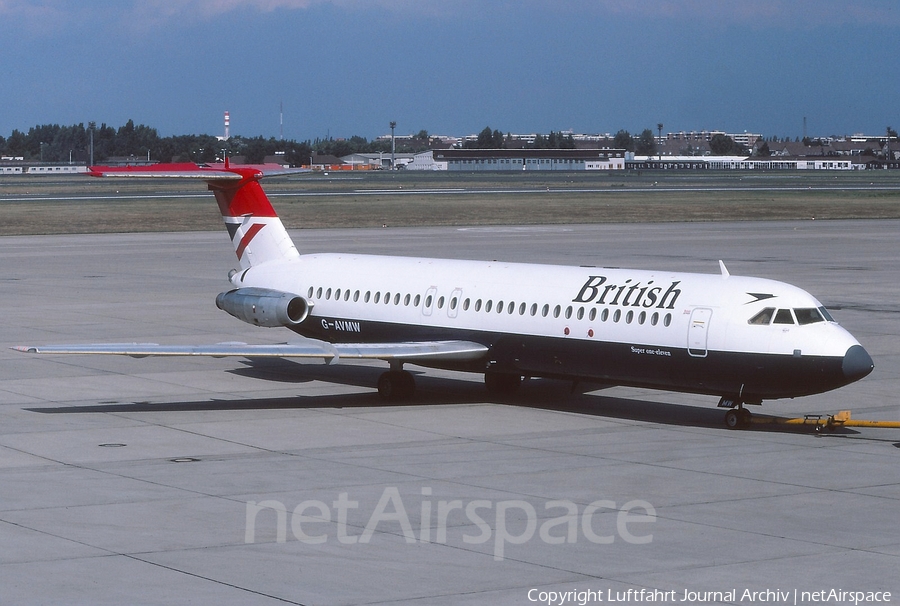 British Airways BAC 1-11 510ED (G-AVMW) | Photo 396052