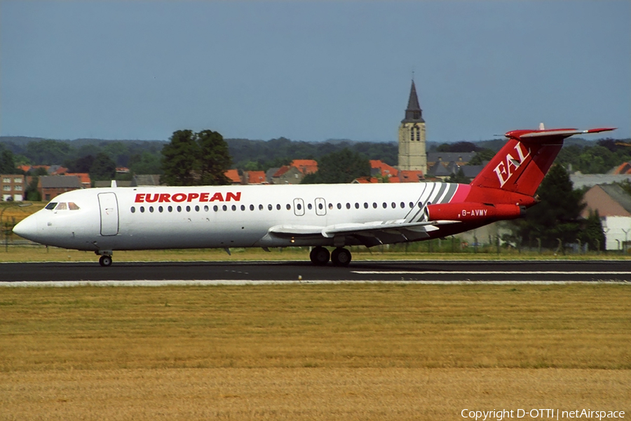 European Aircharter BAC 1-11 510ED (G-AVMY) | Photo 360402