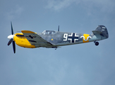 (Private) Hispano Aviacion HA-1112-M1L (G-AWHH) at  Biggin Hill, United Kingdom