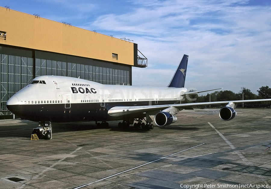 BOAC Boeing 747-136 (G-AWNA) | Photo 211776