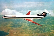 BEA -British European Airways Hawker Siddeley HS.121 Trident 3B (G-AWYZ) at  International Airspace, (International Airspace)