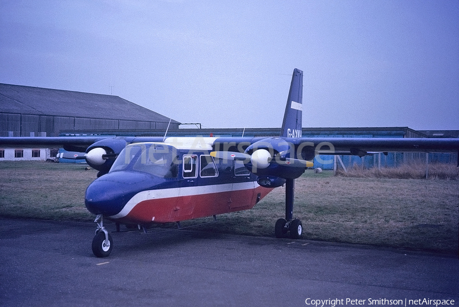 (Private) Britten-Norman BN-2A Islander (G-AXWH) | Photo 216789