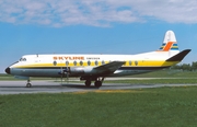 Skyline Sweden Vickers Viscount 814 (G-AZNH) at  Malmo - Sturup, Sweden