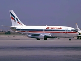 Britannia Airways Boeing 737-204C(Adv) (G-BAZI) at  Palma De Mallorca - Son San Juan, Spain