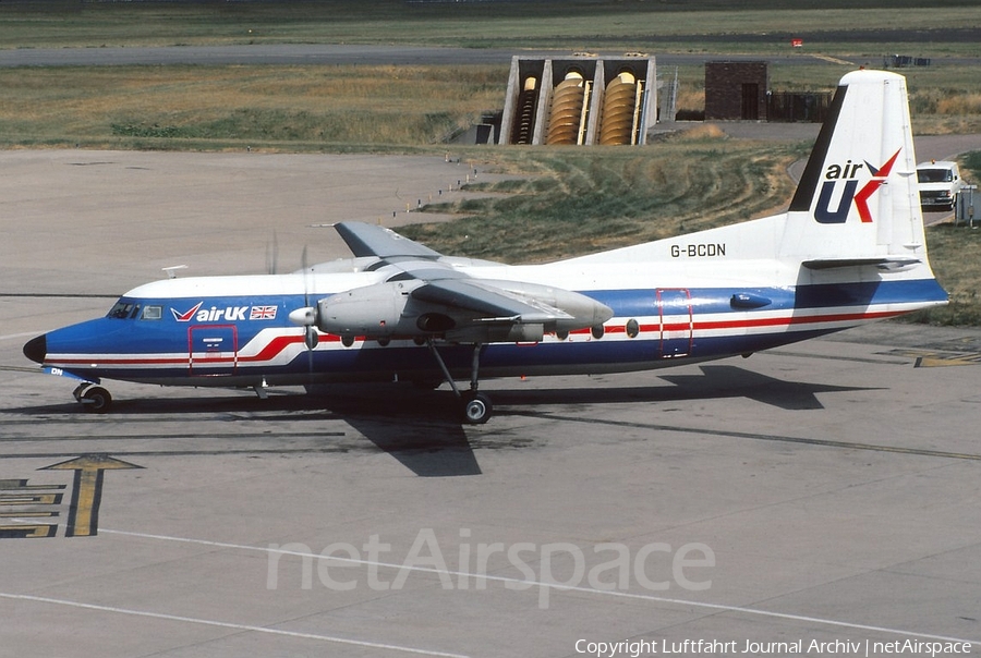 Air UK Fokker F27-200 Friendship (G-BCDN) | Photo 398603