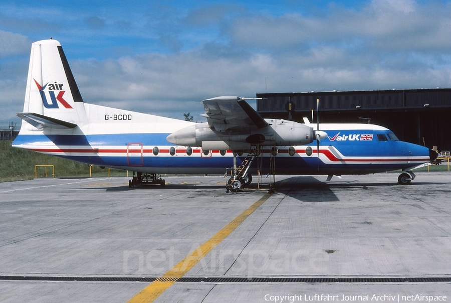 Air UK Fokker F27-200 Friendship (G-BCDO) | Photo 398604
