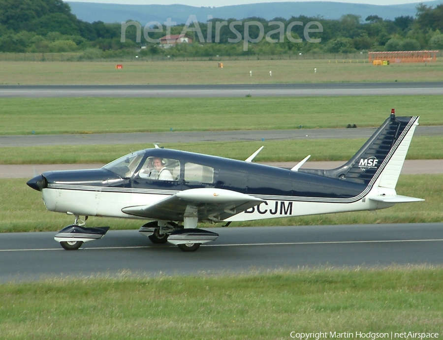 Manchester School of Flying (MSF) Piper PA-28-140 Cherokee (G-BCJM) | Photo 102634