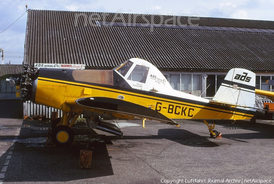 ADS Aerial Ltd Ayres S2R Thrush Commander (G-BCKC) | Photo 410636