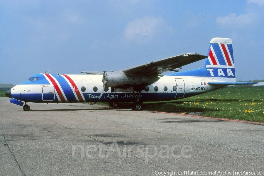 Trans Azur Aviation - TAA Handley Page HPR-7 Dart Herald Srs 206 (G-BCWE) | Photo 421318