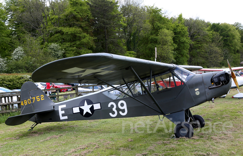 (Private) Piper J3F-65 Cub (G-BCXJ) at  Compton Abbas, United Kingdom