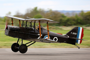 (Private) Royal Aircraft Factory S.E.5A (Replica) (G-BDWJ) at  Henstridge, United Kingdom