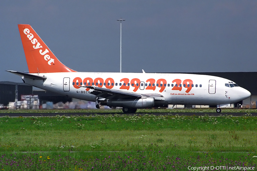 easyJet Boeing 737-204(Adv) (G-BECG) | Photo 151563