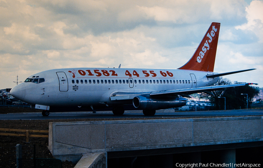 easyJet Boeing 737-204(Adv) (G-BECH) | Photo 72380