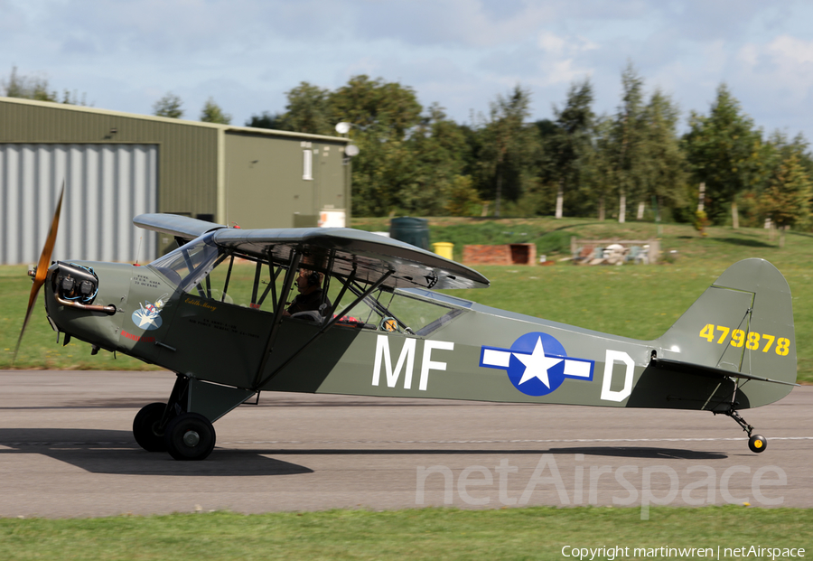 (Private) Piper J3C-65 Cub (G-BEUI) | Photo 261152