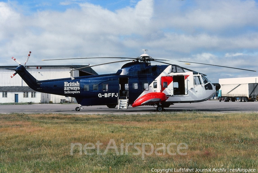 British Airways Helicopters Sikorsky S-61N MkII (G-BFFJ) | Photo 400009