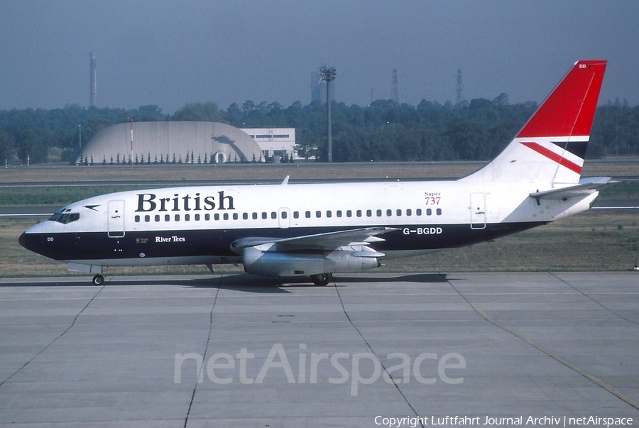 British Airways Boeing 737-236(Adv) (G-BGDD) | Photo 401436