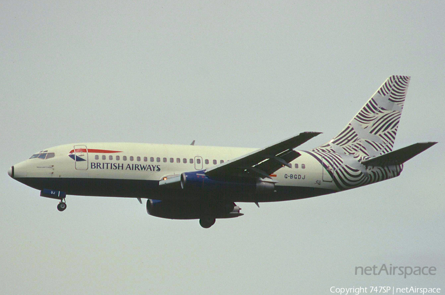 British Airways Boeing 737-236(Adv) (G-BGDJ) | Photo 37952