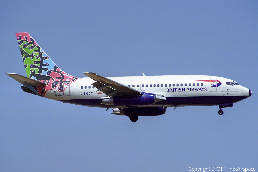 British Airways Boeing 737-236(Adv) (G-BGDT) | Photo 425970