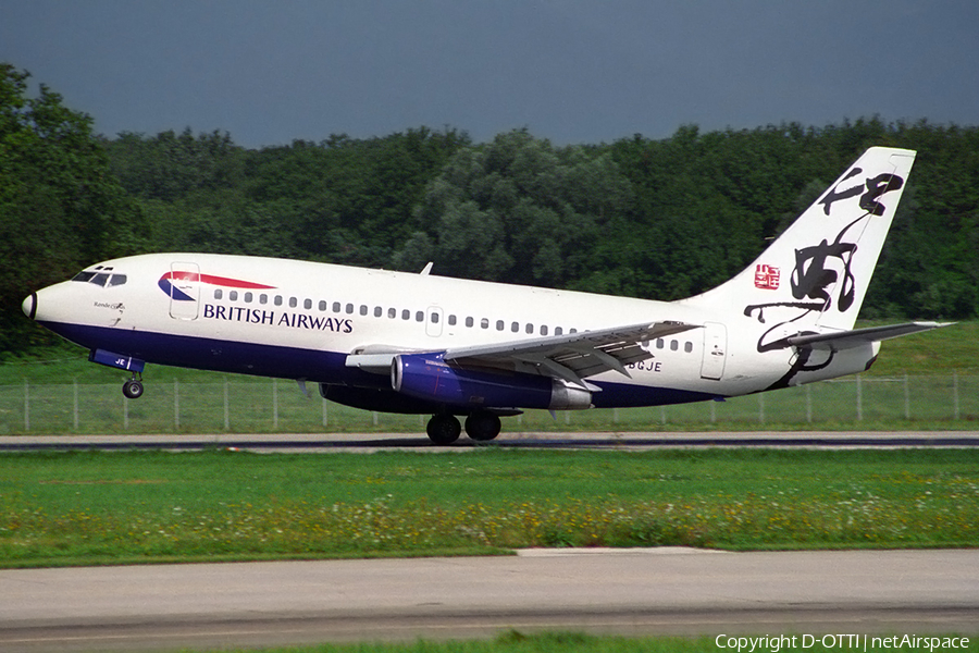 British Airways Boeing 737-236(Adv) (G-BGJE) | Photo 267287