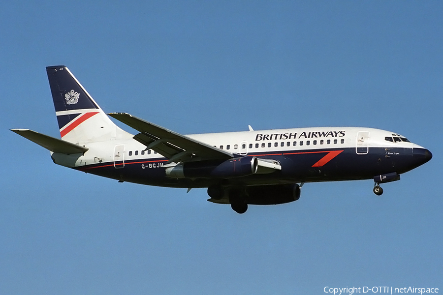British Airways Boeing 737-236(Adv) (G-BGJH) | Photo 180312