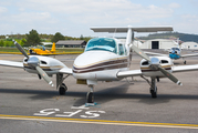 (Private) Beech 76 Duchess (G-BGVH) at  Maia - Vilar de Luz, Portugal