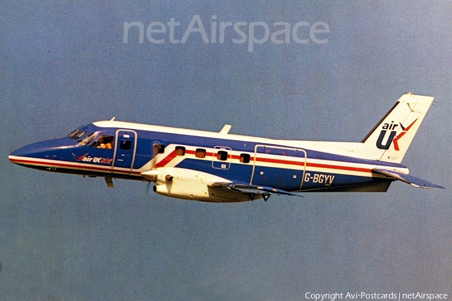 Air UK Embraer EMB-110P1 Bandeirante (G-BGYV) | Photo 69206