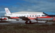 Loganair Embraer EMB-110P1 Bandeirante (G-BIBE) at  Aberdeen - Dyce, United Kingdom