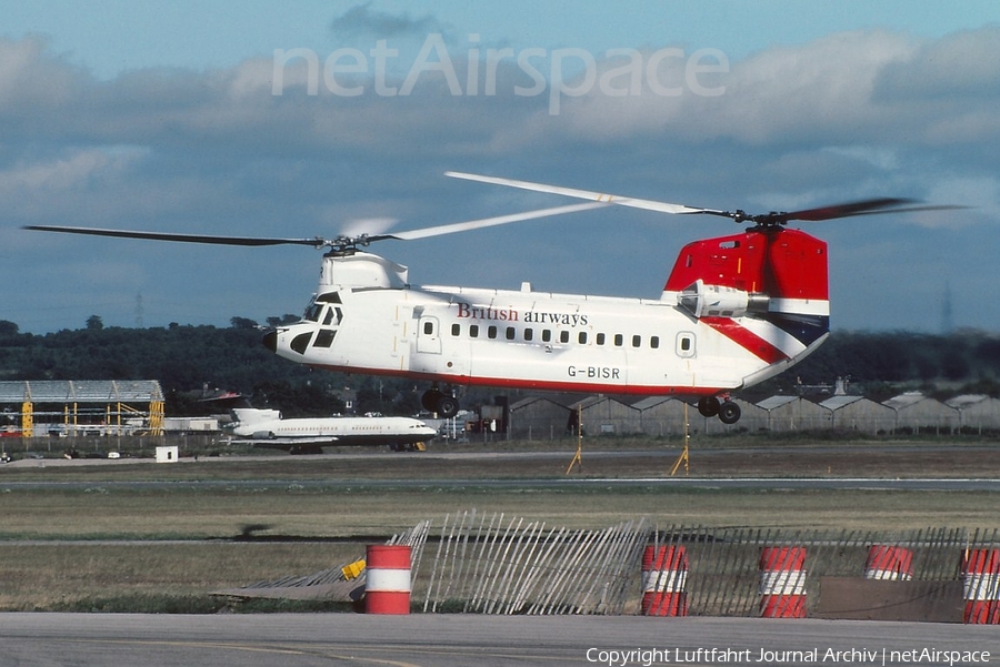 British Airways Helicopters Boeing-Vertol 234LR (G-BISR) | Photo 396427