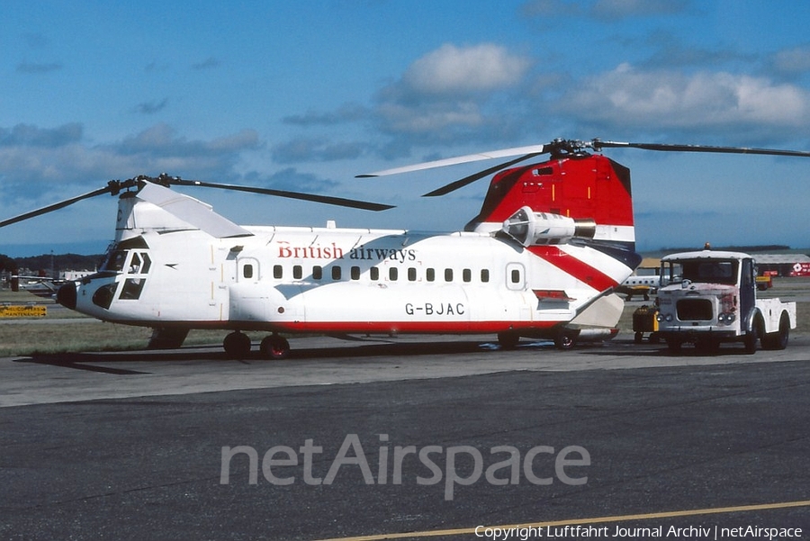 British Airways Helicopters Boeing-Vertol 234LR (G-BJAC) | Photo 400011