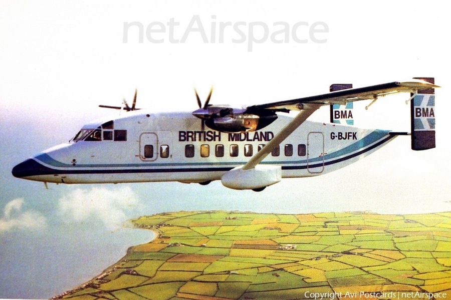 British Midland Airways - BMA Short 330-200 (G-BJFK) | Photo 68509