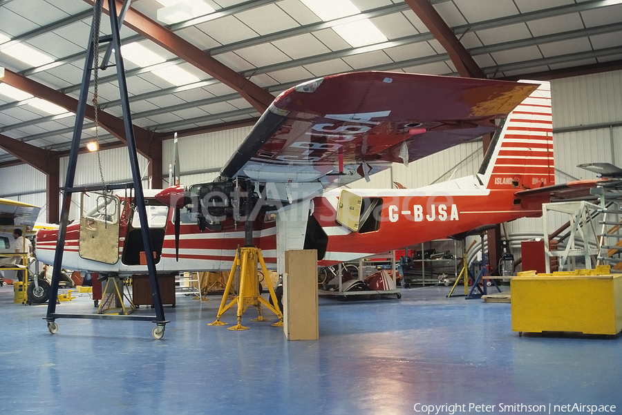 Air Sinclair Britten-Norman BN-2A-26 Islander (G-BJSA) | Photo 216807