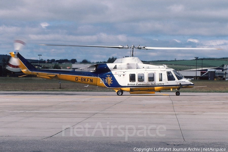 British Caledonian Helicopters Bell 214ST (G-BKFN) | Photo 400012