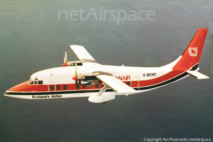 Loganair Short 360-100 (G-BKMX) | Photo 69213
