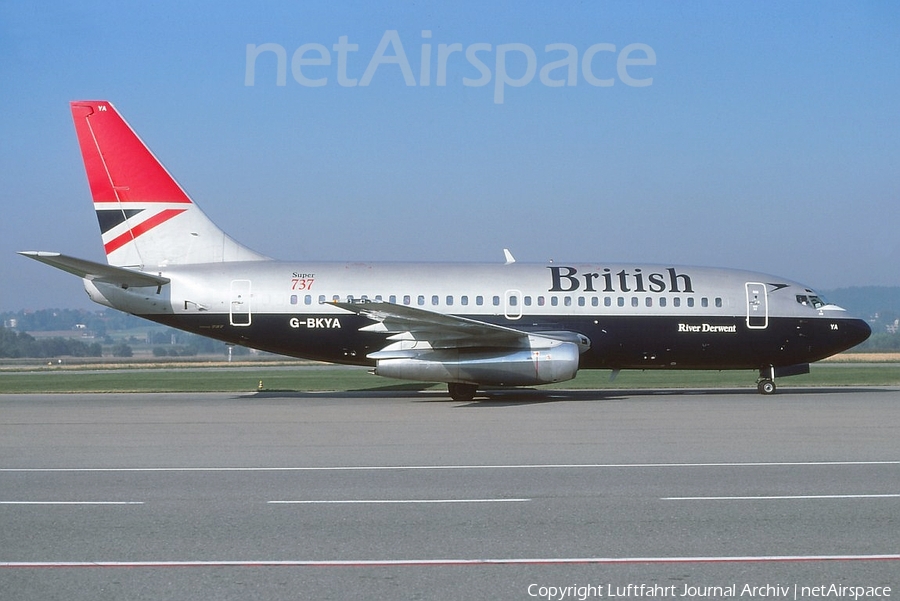 British Airways Boeing 737-236(Adv) (G-BKYA) | Photo 397785