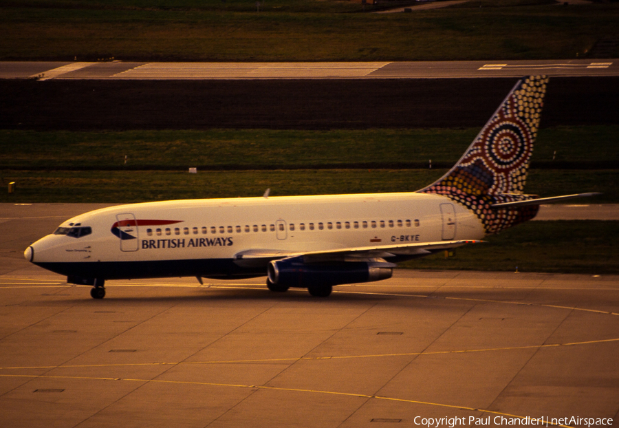 British Airways Boeing 737-236(Adv) (G-BKYE) | Photo 72547