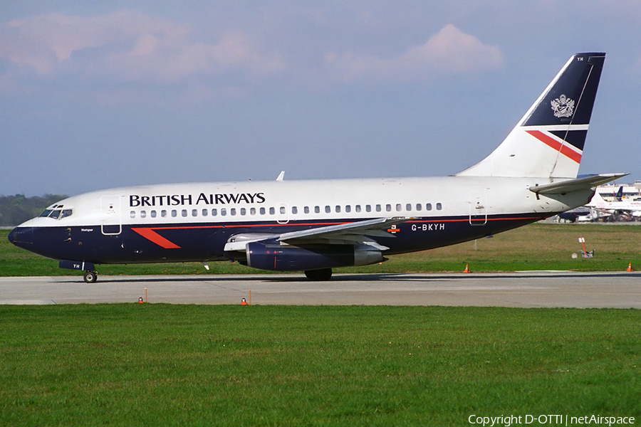 British Airways Boeing 737-236(Adv) (G-BKYH) | Photo 179817