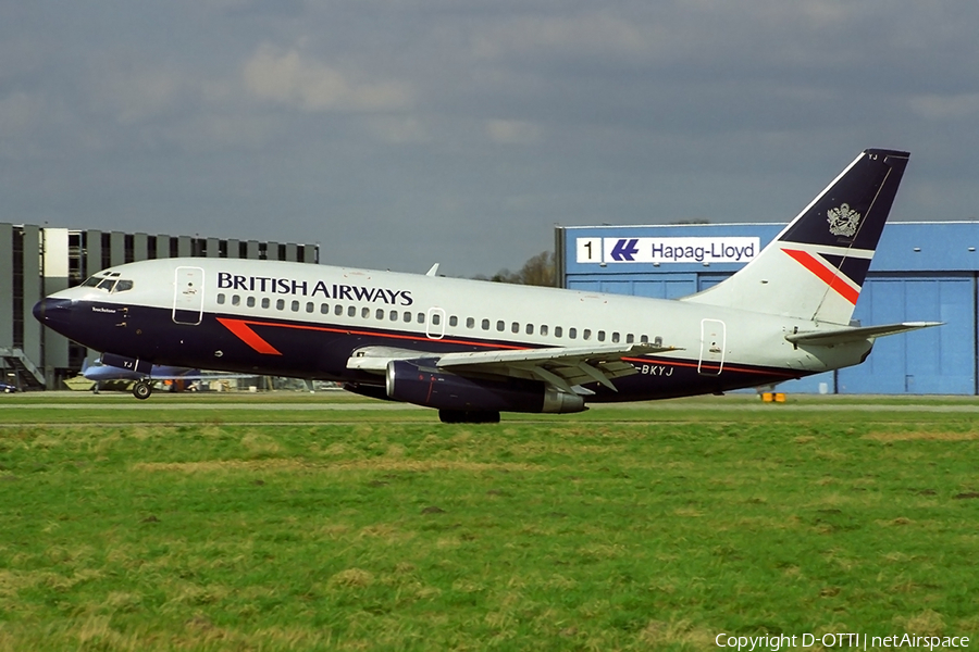 British Airways Boeing 737-236(Adv) (G-BKYJ) | Photo 300694