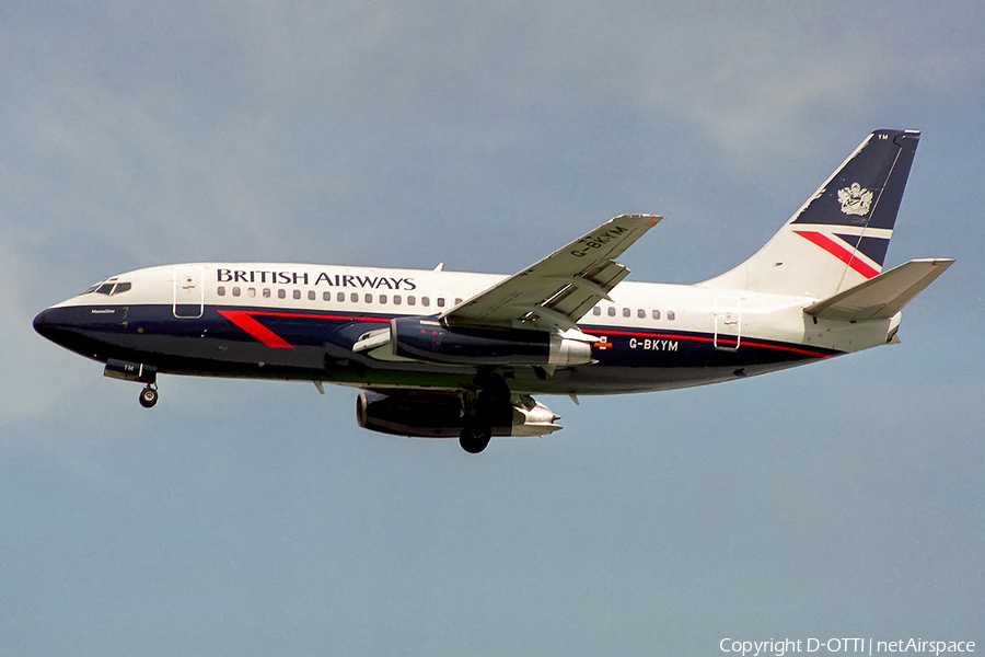 British Airways Boeing 737-236(Adv) (G-BKYM) | Photo 146876