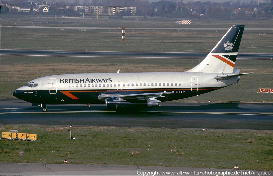 British Airways Boeing 737-236(Adv) (G-BKYP) | Photo 401414