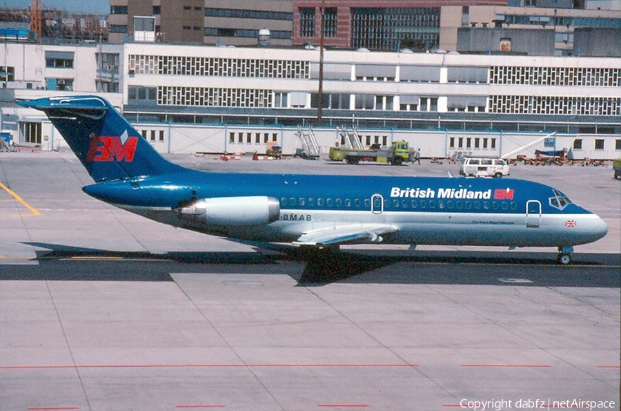 British Midland Airways - BMA Douglas DC-9-15 (G-BMAB) | Photo 211226