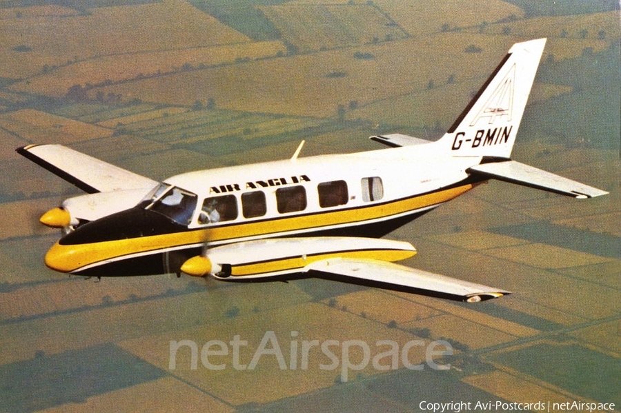 Air Anglia Piper PA-31-350 Navajo Chieftain (G-BMIN) | Photo 68215