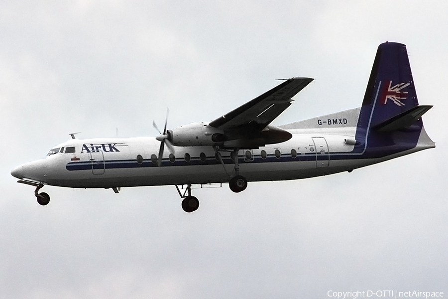 Air UK Fokker F27-500 Friendship (G-BMXD) | Photo 191077