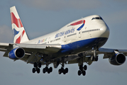 British Airways Boeing 747-436 (G-BNLG) at  Miami - International, United States