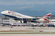 British Airways Boeing 747-436 (G-BNLJ) at  Los Angeles - International, United States