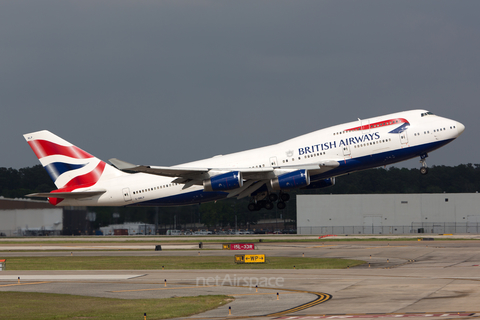 British Airways Boeing 747-436 (G-BNLP) at  Houston - George Bush Intercontinental, United States