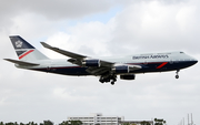 British Airways Boeing 747-436 (G-BNLY) at  Miami - International, United States