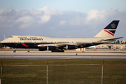 British Airways Boeing 747-436 (G-BNLY) at  Miami - International, United States