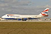 British Airways Boeing 747-436 (G-BNLY) at  Miami - International, United States